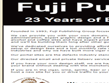 Tablet Screenshot of fujipub.com